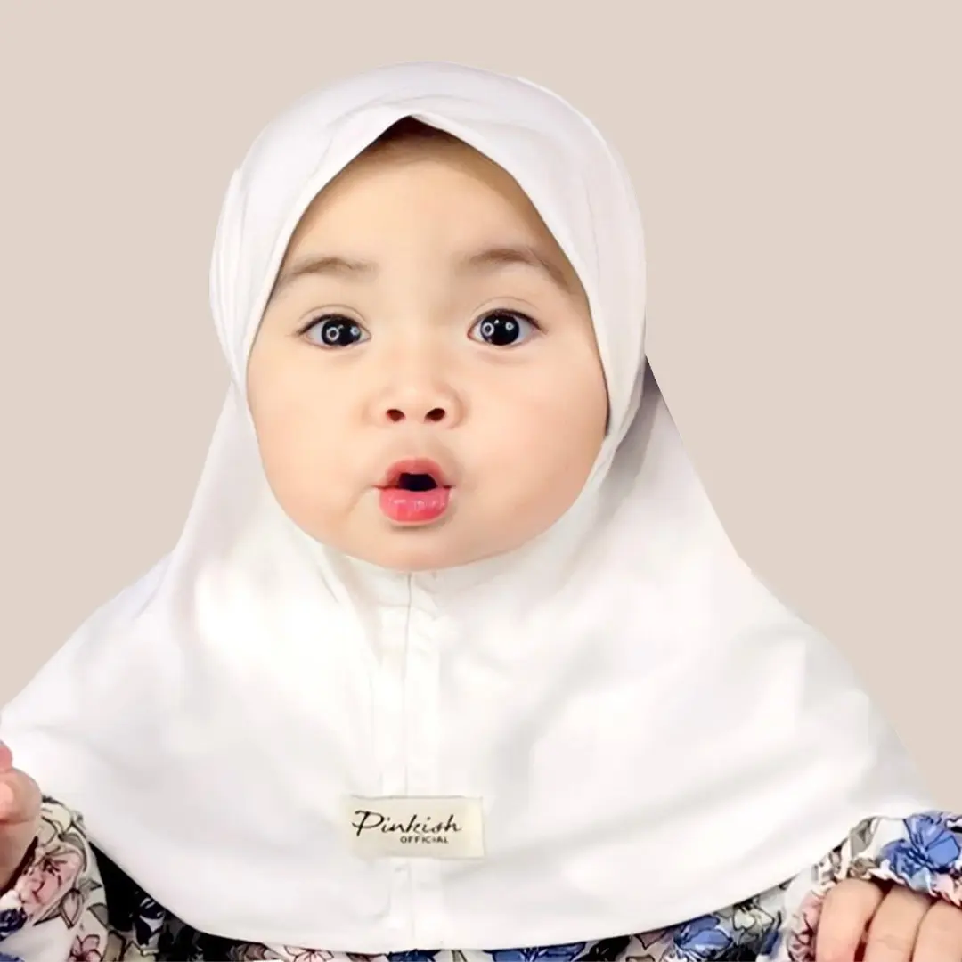 Pinkish Official - Quin Instan (Hijab Instan Bergo Anak) Anak Cantik