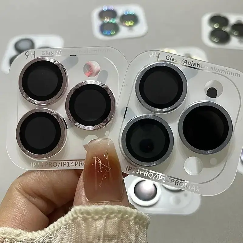 ฟิล์มเลนส์โทรศัพท์มือถือ เข้ากันได้กับ Apple สำหรับผู้ชายและผู้หญิง เข้ากันได้กับ 16 Pro Max กล้องหลังเดี่ยว 15pro และ 14pro ฟิล์มกันรอย ฟิล์มกล้องหลังเดี่ยว