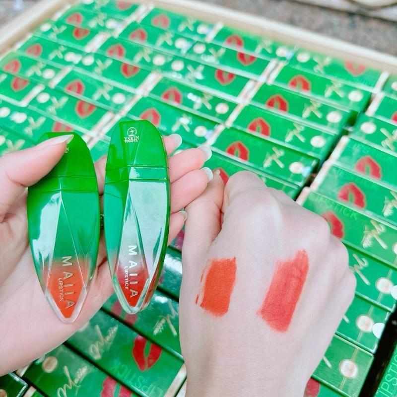 Son kem lì mịn cao cấp (đỏ cam) 0