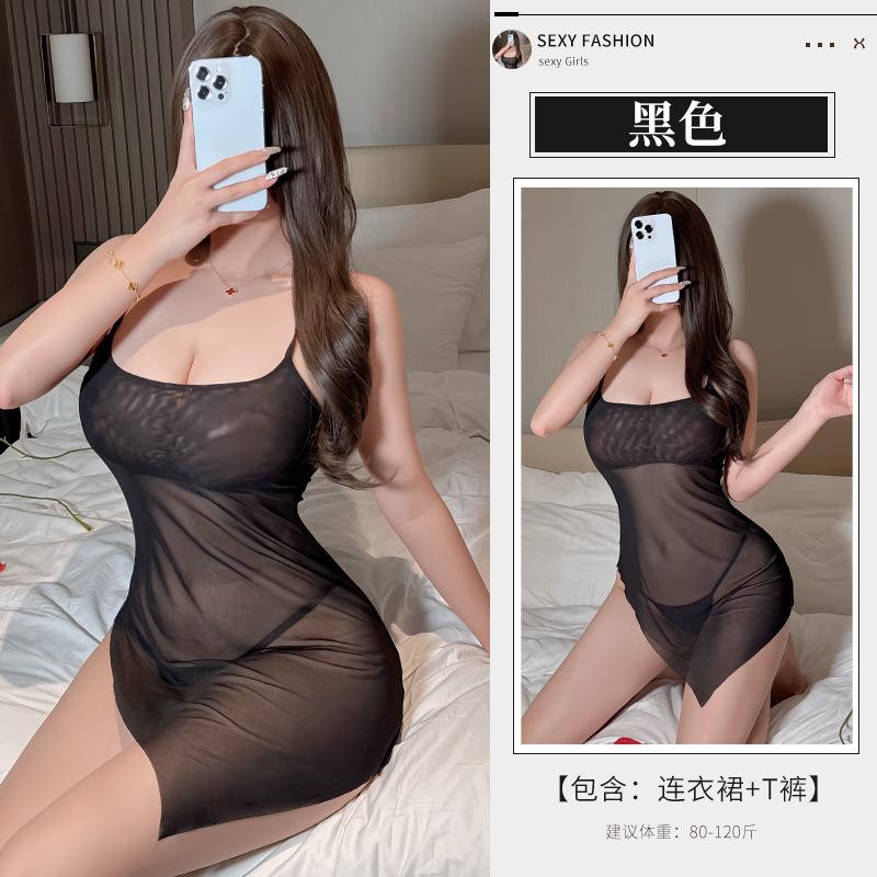 Váy Ngủ Gợi Cảm, Đồ Lót Nữ, Bán Chạy, Xuyên Thấu, Gió Đam Mê, Thiết Kế Dễ Thương Và Gợi Cảm, Thích Hợp Cho Kích Thước Ngực Nhỏ Áo Ngực Cỡ Lớn, Áo Choàng Chiến Đấu Trên Giường 7