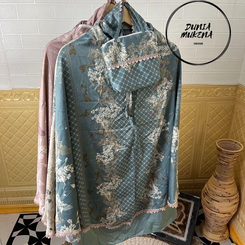 (MUKENA ANAK ANAK) TERBARU /// MUKENA ANAK-ANAK /// MUKENA ARMANI SILK RENDA PREMIUM Nyaman Lembut Panjang Atasan Simple Muslim 2