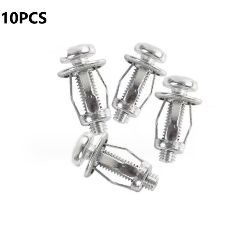 Carbon Steel Q235 10 Pack Heavy Duty Cavity Wall Anchors for Removable Plasterboards and Plywood 5
