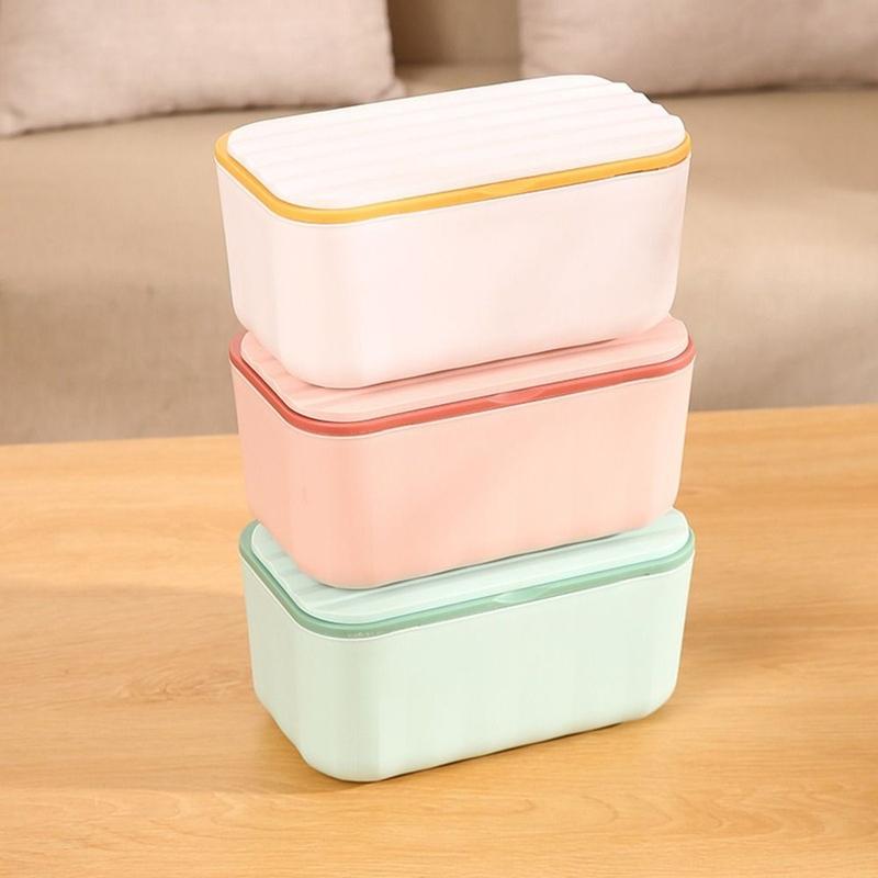 Portable Plastic Dual-purpose Tissue Box Extractive Large Capacity Wet Wipes Dispenser Dustproof Seat Type/Wall Mounted Napkin Paper Case Car 5