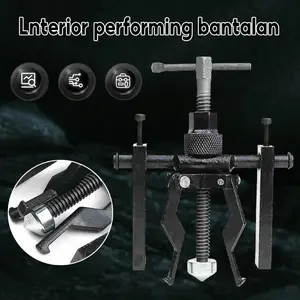 Amtech Pi-lot Bearing Puller Alat Bantu Buka Bearing Puller Treaker Bearing Dalam Inner Bearing Puller Motor 12-38MM Cabut Bearing