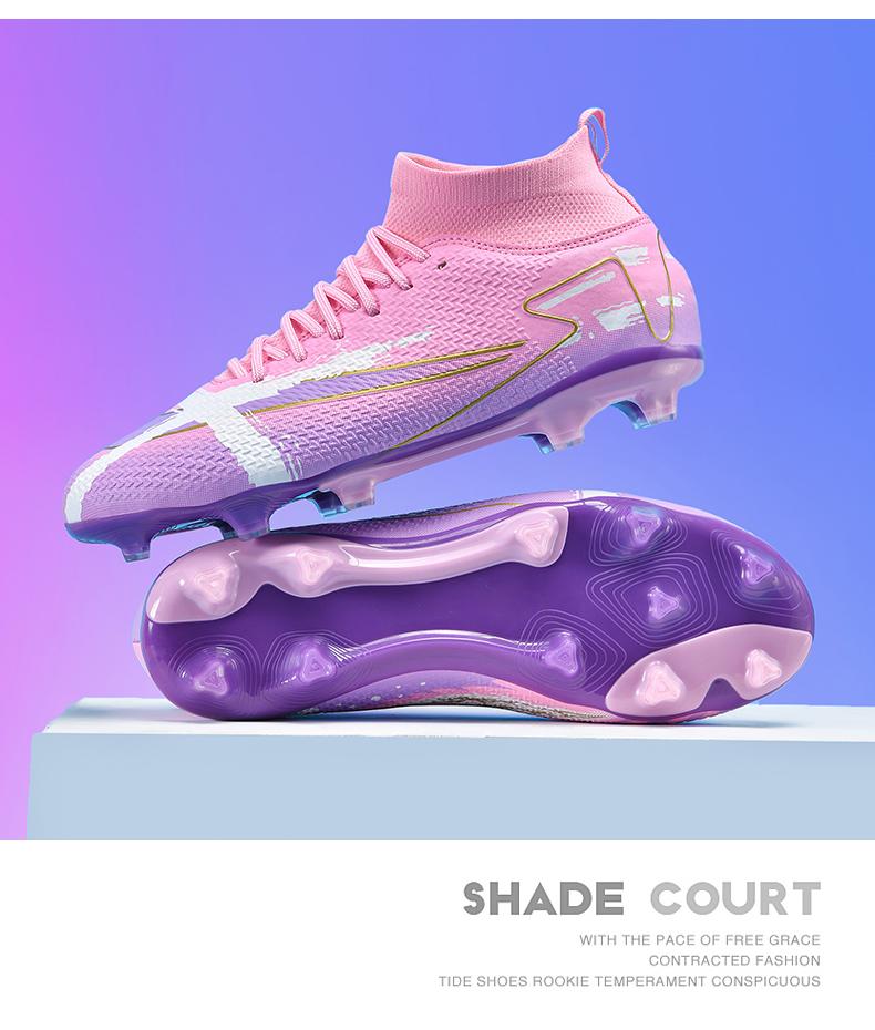 Product Introduction of （SIZE 33-45）Ready Stock Unisex Plus Size Football Shoes Outdoor Futsal Soccer Shoes Non-slip Training Shoes 12