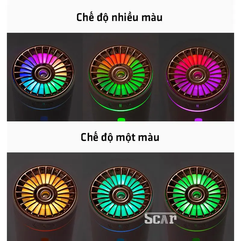 Máy Phun Sương Khử Mùi Trên Xe Ô Tô Scarvn, Máy Xông Khuếch Tán Tinh Dầu - Phụ Kiện Nội Thất 1