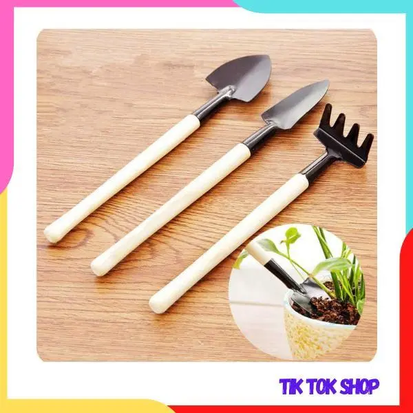 Sekop Mini / Sekop Mini Set / Sekop Mini Tanaman / Garden Tool 3 Pcs / Alat Kebun Skop Sekop Taman Mini Garpu Set Termurah Berkualitas / Sekop Kebun Mini Set / Skop Taman Kecil Set 3pcs