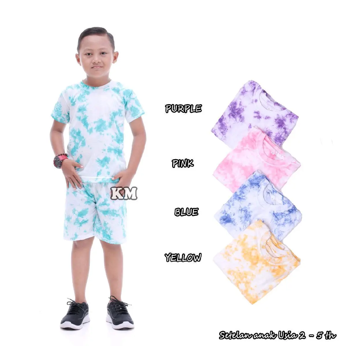 kaos anak lengan pendek