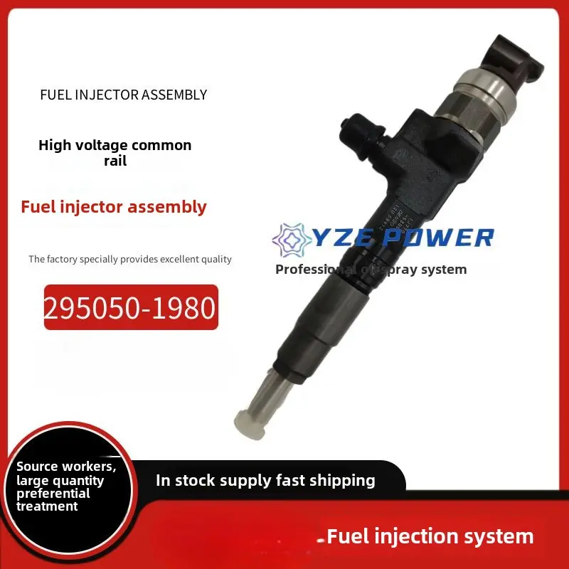 295050 -1980 Diesel Common Rail Injector 436-1096 1J770-53050 Suitable for Kubota