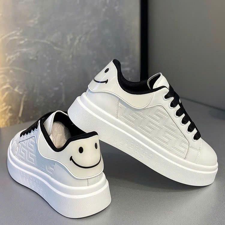 Giày nam - Giày sneaker nam thể thao hàn quốc đế cao 5cm, đơn giản hàn quốc LDW-303 Shoes Đế Bằng