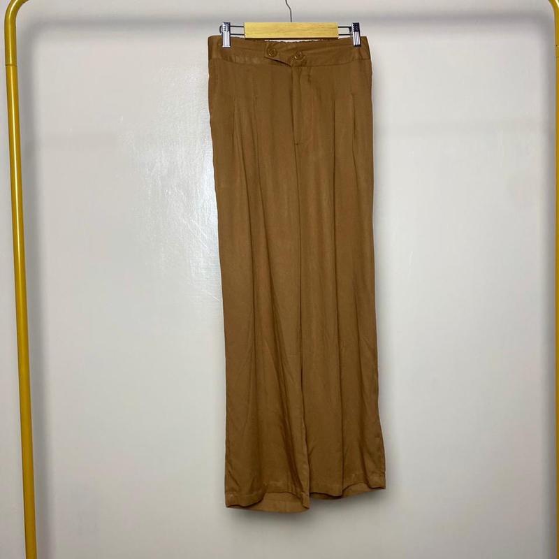 Rayya loose pants rayon all size fit to 75kg Kancing Karet Kulot Celana Wanita 3