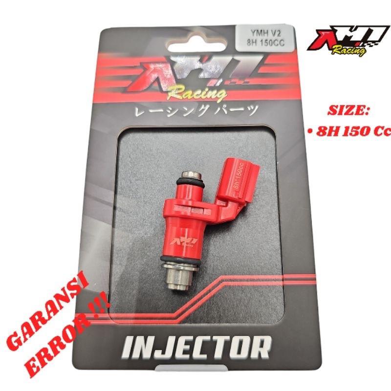 (BISA COD) INJECTOR INJEKTOR AH1 RACING WR 155 NEW NMAX AEROX OLD AEROX NEW LEXI MIO M3 NEW MXKING NEW R15 VVA VIXION R VVA XSR MT15 GARANSI 6 8 10 HOLE 150 160 170 180 200 CC INJEKTOR RACING 6