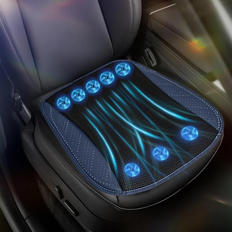 Product Introduction of Universal Car Seat Summer Cool Air Seat Cushion With USB Fan Fast Blowing Ventilation Seat Cooling Refrigerated Car Seat 7