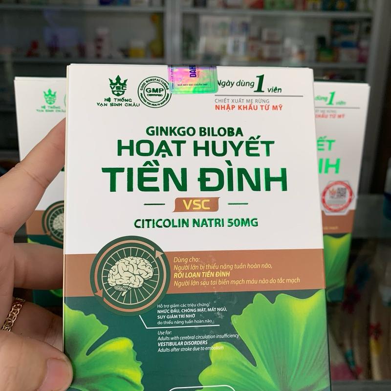 Hoạt huyết  tiền đình vạn sinh châu