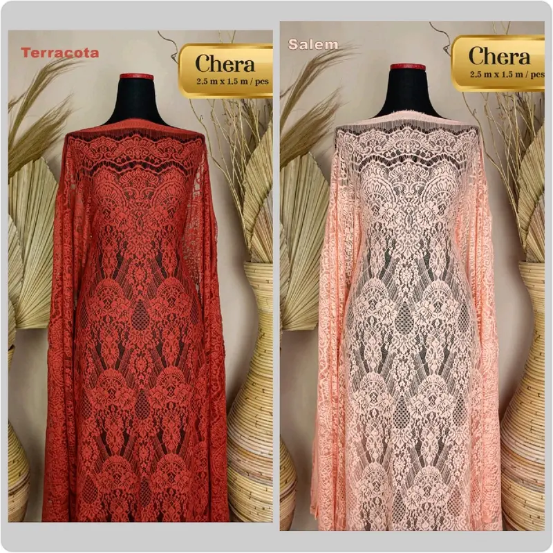 Brokat Semifrancis Katun Nylon 3