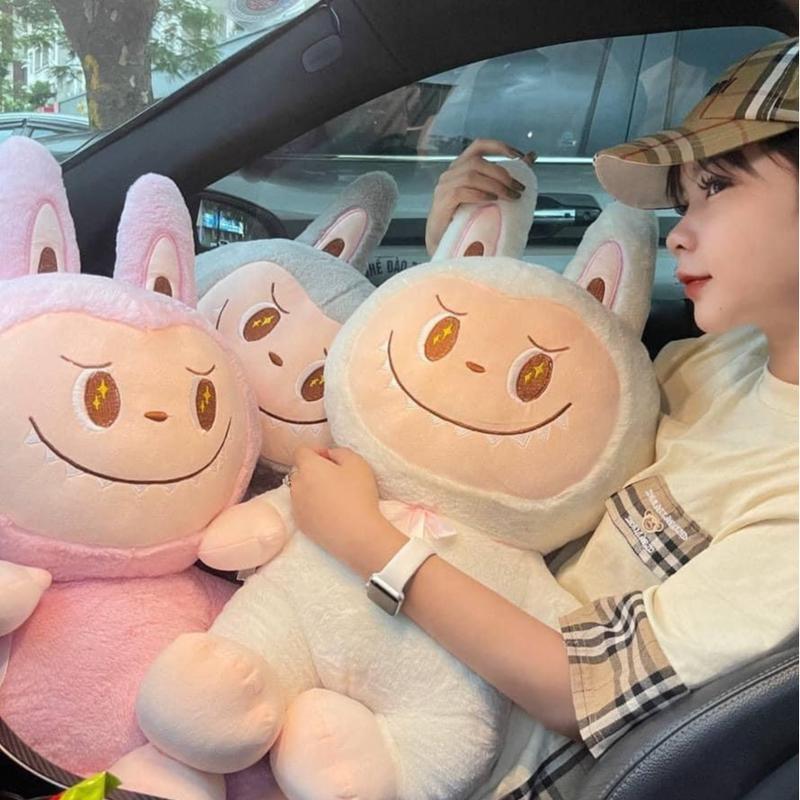 Gấu Bông LABUBU khổ vải 1m hotrend hàng cao cấp êm mềm