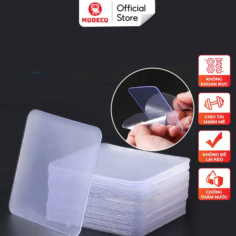 Combo 10 Miếng Dán 2 Mặt Siêu Dính Modeco - Chống Thấm Chịu Nước Siêu Bền Chắc Siêu Chịu Lực - Keo Dày
