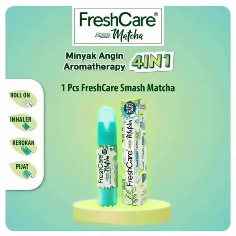 Freshcare Smash Ori & Matcha Roll on + Inhaler 1