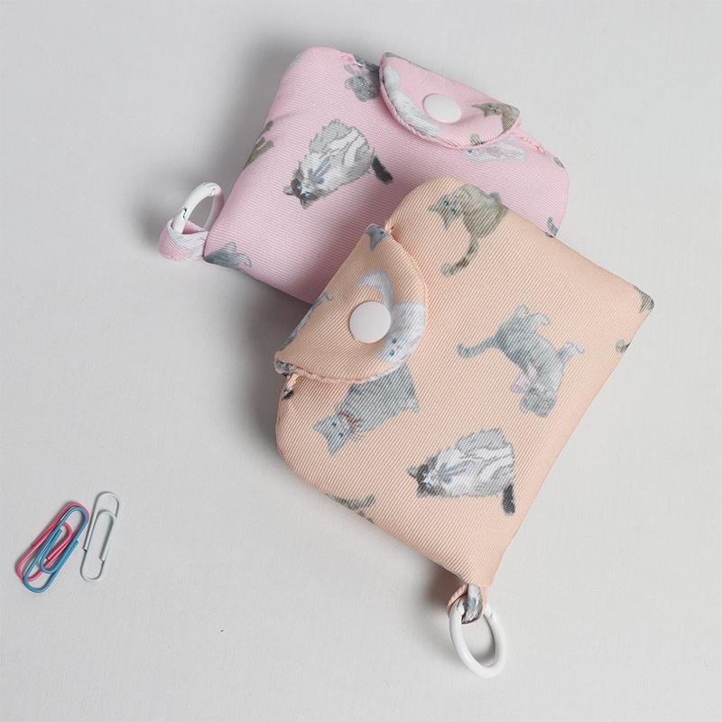 Product Introduction of 1pc Cute Student Card Simplicity Floral Korean Fashion Wallet Card Holder for Girls PortableSmall Storage Bag 15