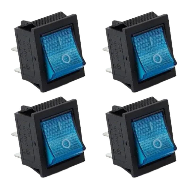 4pcs Rocker Switches for Electrical Enthusiasts and Professional ...