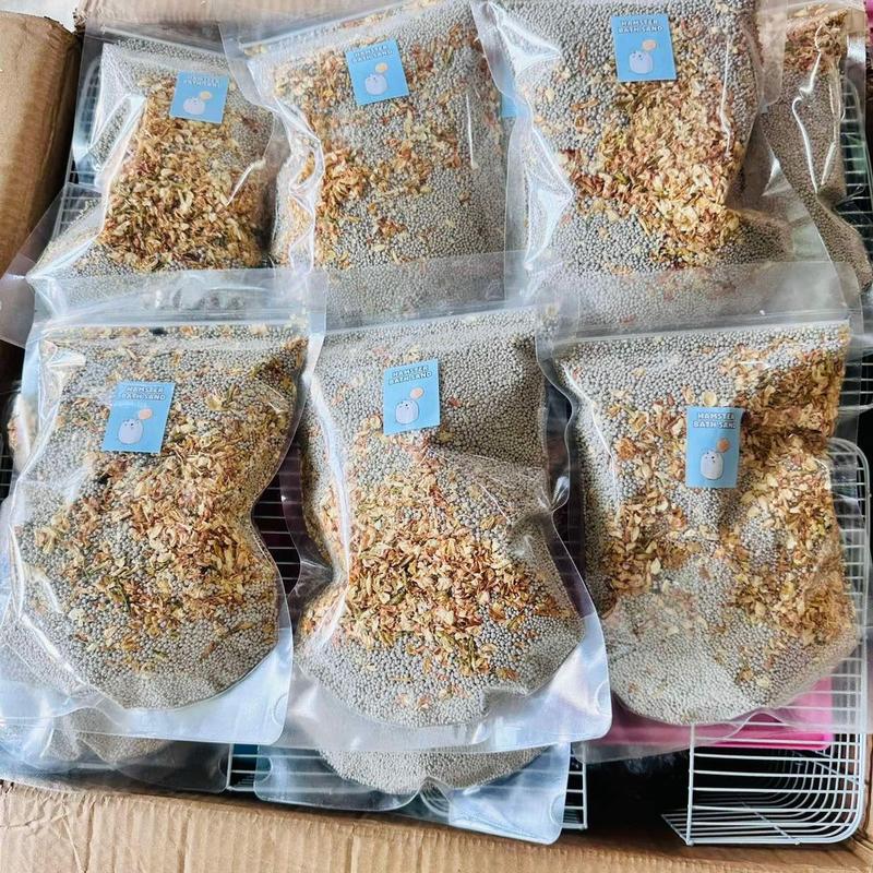 Cát sand Nhật 1Kg lót chuồng cho hamster luôn vui vẻ, mùi hương siêu thơm ngát