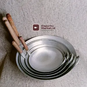 Wajan gagang uk 25-40cm wajan seblak,nasgor,kwetiaw,lumpia basah