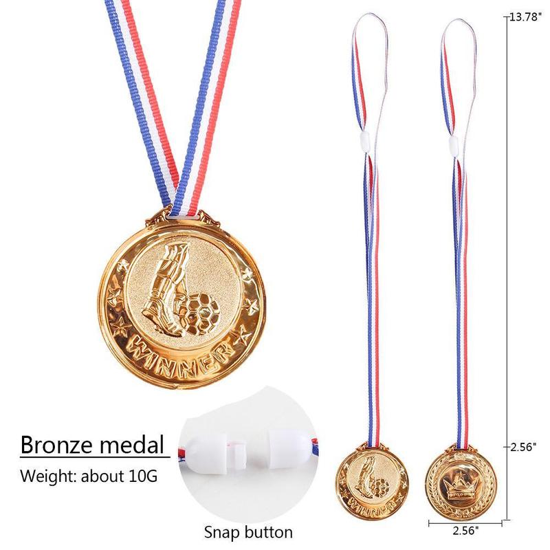 Product Introduction of Soccer Ear Champion Medal Award Prop 65cm Diameter D0T2 42