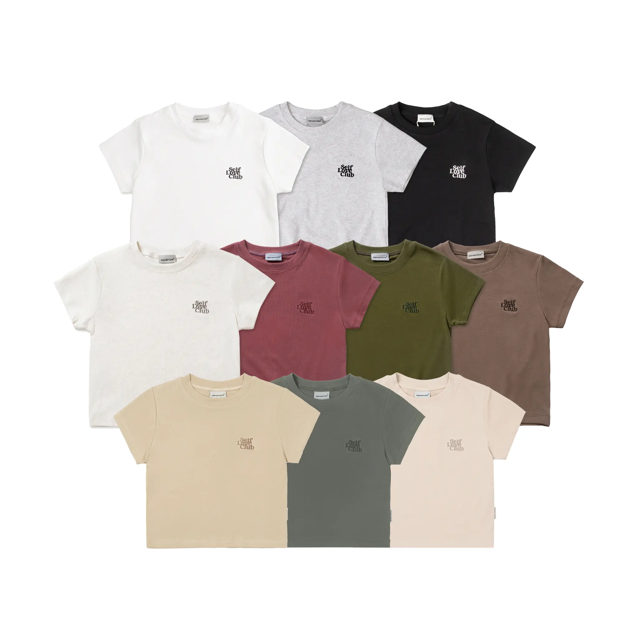 Áo croptop ôm SLC borip basic