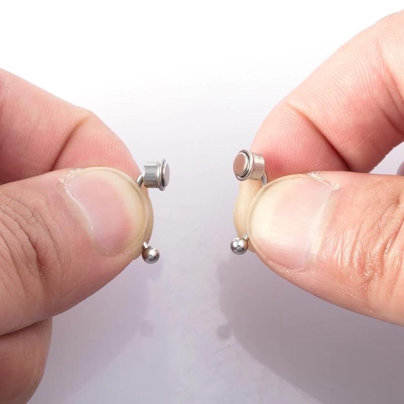 Cincin Hidung Magnetik Palsu, Aloi Boleh Digunakan Semula, Gelung Tidak Menindik Kasut Kuda, Untuk Barang Kemas Badan Fesyen Uniseks, Hebat sebagai Hadiah 5