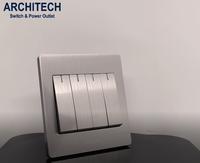 Gambar Architech Venus A69-BK04B Sakelar/Saklar/CETEKAN Lampu 4 Gang 2 Arah - 4GANG 2ARAH dari ARCHITECH INDONESIA Kota Administrasi Jakarta Utara 5 Tokopedia