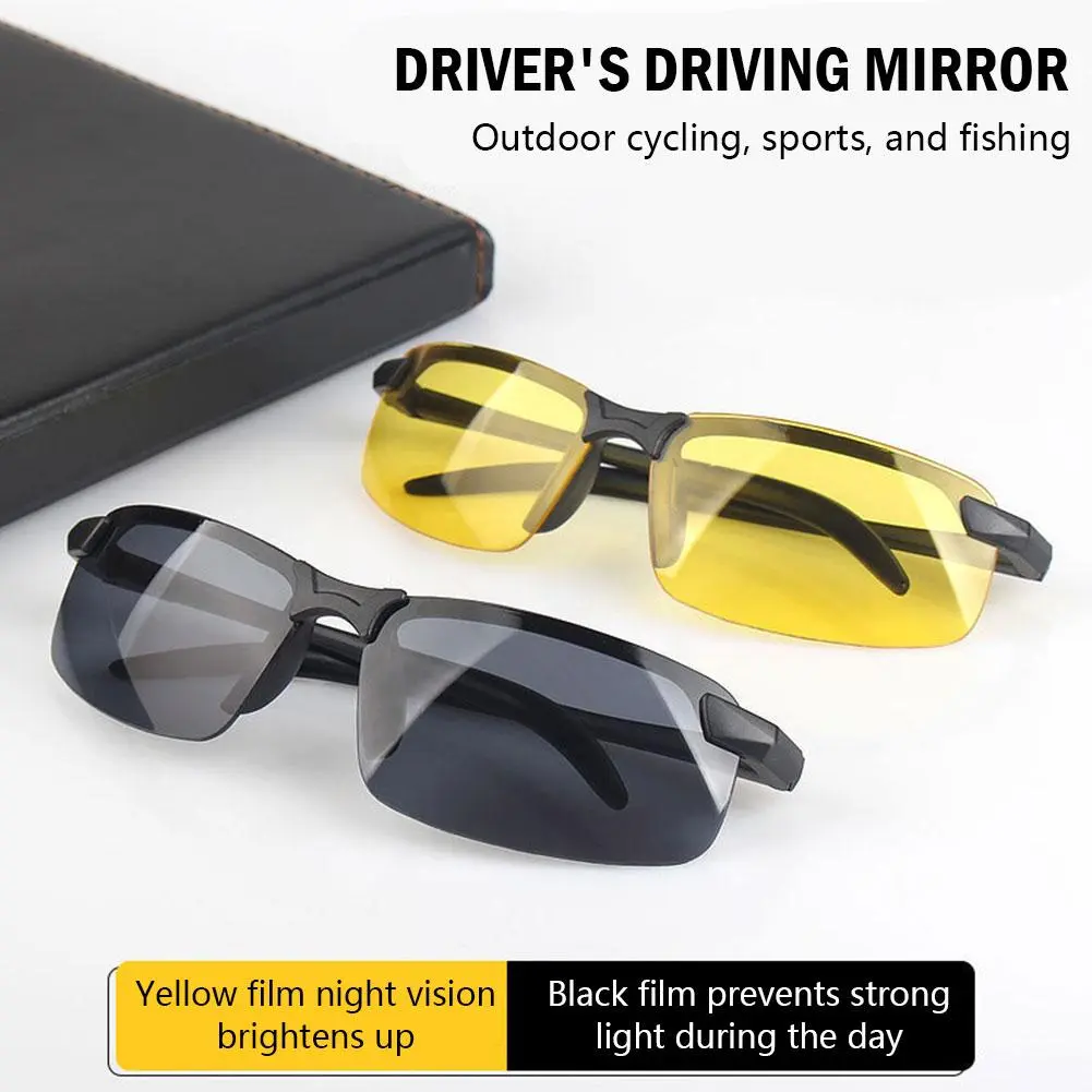 【Lowest Price】The New 3043 Sunglasses Men's Polarized Day And Night Glasses Sunglasses Fishing Sunshade Mirror