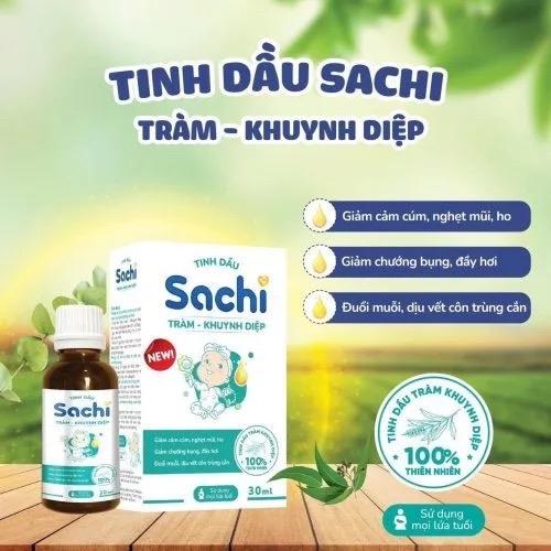 Tinh Dầu Tràm Khuynh Diệp Sachi Giúp Làm Ấm Cơ Thể, Đuổi Muỗi, Làm Dịu Các Vết Côn Trùng Cắn 30ml 2