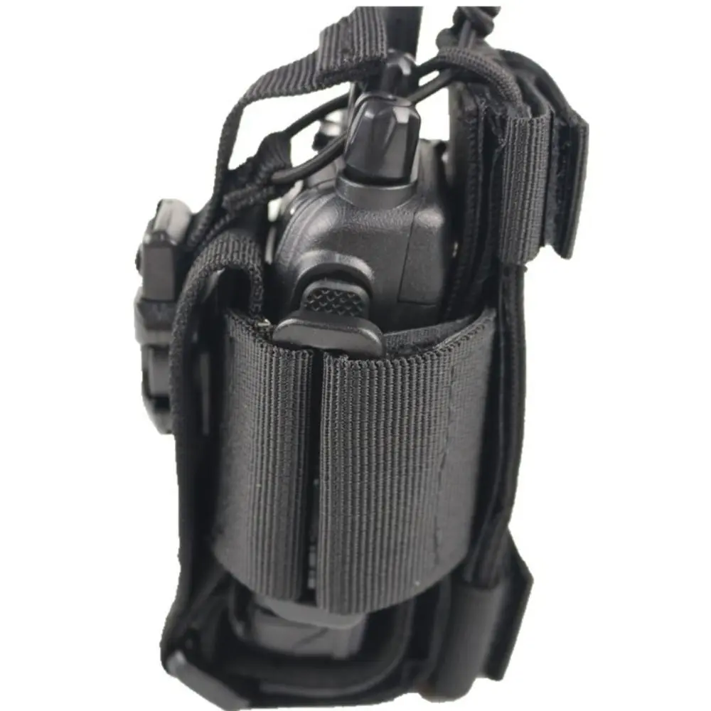 Sports Camping Accessories Walkie Talkie Holder Walkie-Talkie Case Package Pouch Molle Pouch Interphone Storage Bag Molle Radio Pouch Walkie Talkie Bag Walkie Talkie Pouch