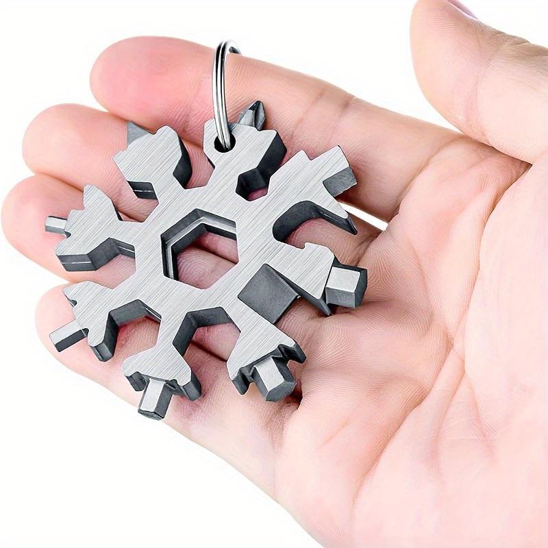 18-in-1 Stainless Steel Snowflake Wrench, Multi-Functional Hexagonal ...