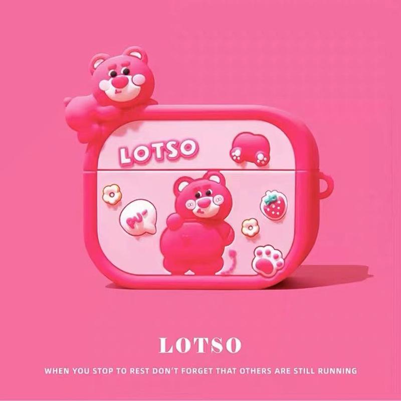 Product Introduction of Lotso Winnie Pooh Headset Case For Airpods 1 2 3 Protector Cover Cartoon Kuromi Protective  For Airpods Pro 2 Fundas 32