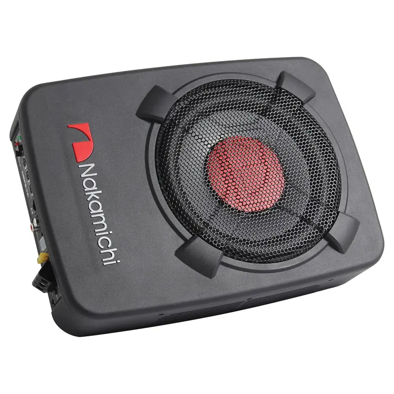 Active Subwoofer Kolong Car Under Seat Tri-Port 8 Inch 1500W - NBF8.1A - Black 4