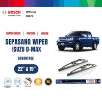 Gambar Bosch Sepasang Wiper Kaca Mobil Isuzu D-Max 2003 Advantage 22 dan 19 Inci dari Bosch Automotive Kab. Bekasi 1 Tokopedia