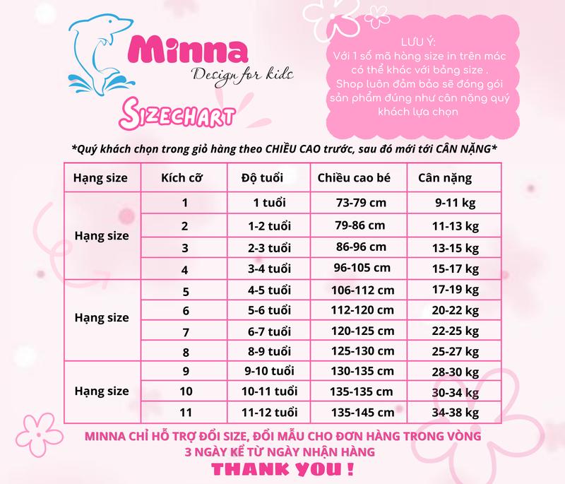 Product Introduction of [ Minna]Váy yếm kẻ caro siêu xinh cho bé gái kèm áo ren (9-27kg) thoáng mát 0