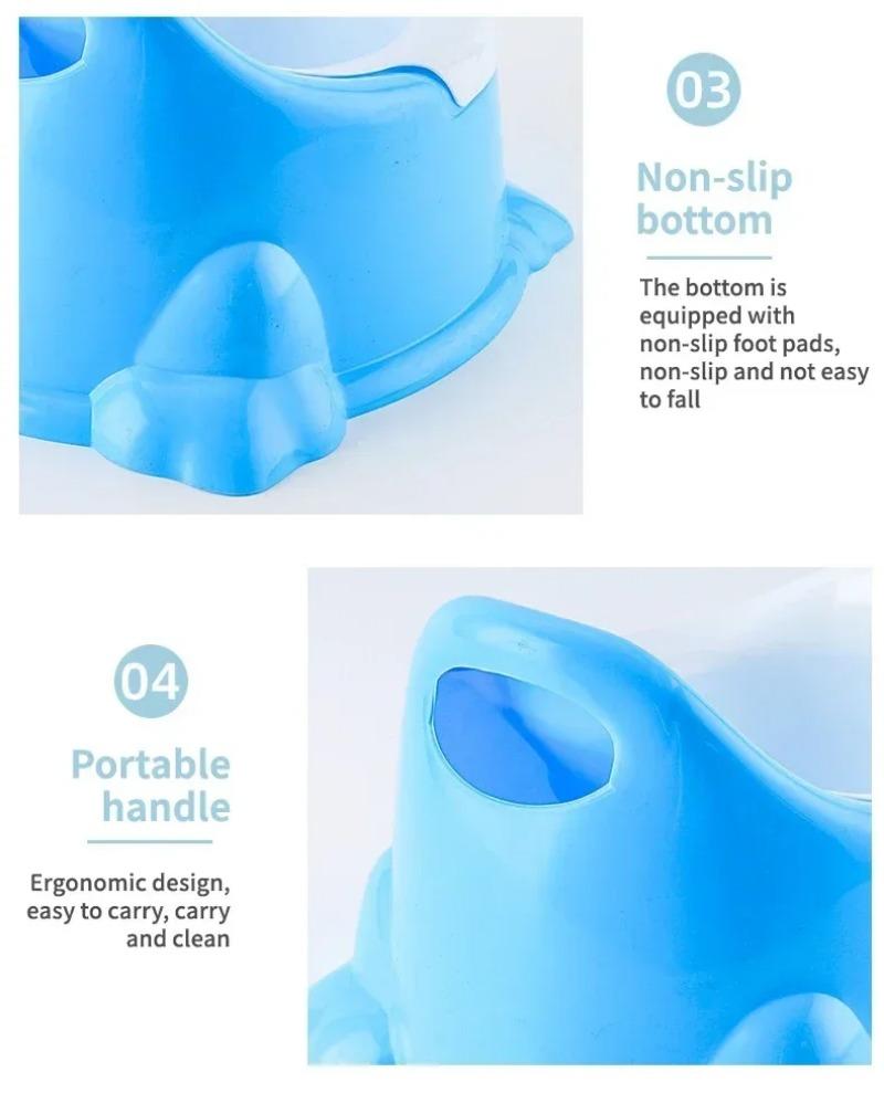Product Introduction of Baby Portable Potty Cute Plus Size Baby Toilet Training Chair With Detachable Storage Cover Easy To Clean Children's Toilet 7