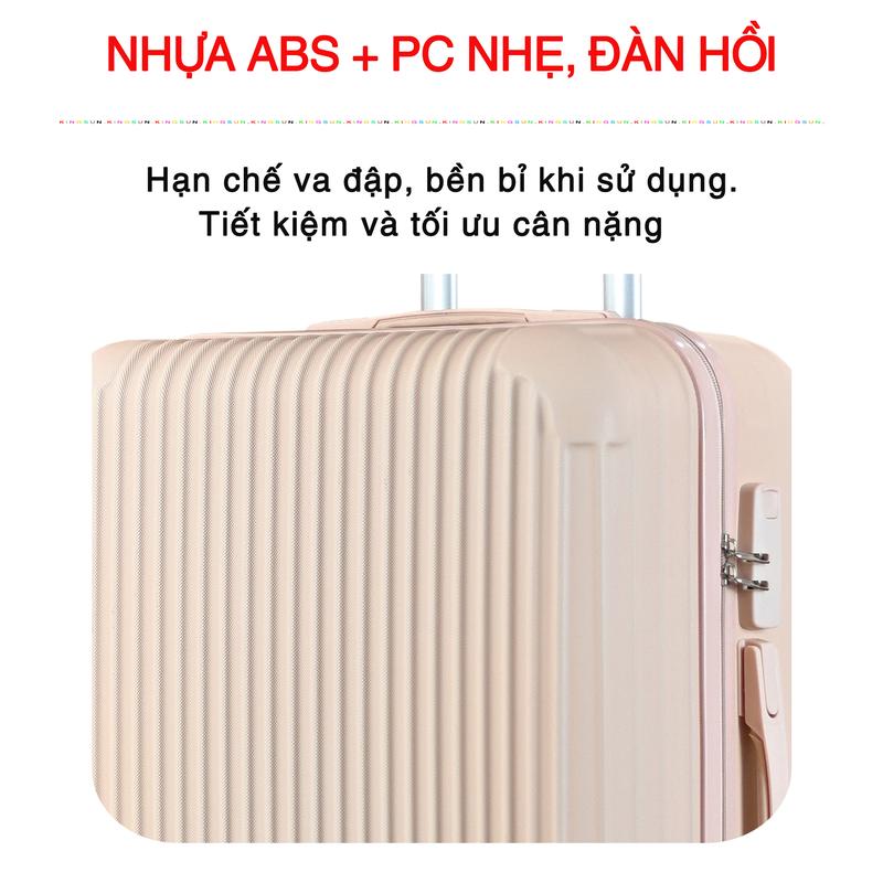 Vali kéo du lịch KS T01 Combo size (20+24), Bảo Hành 5 Năm 3