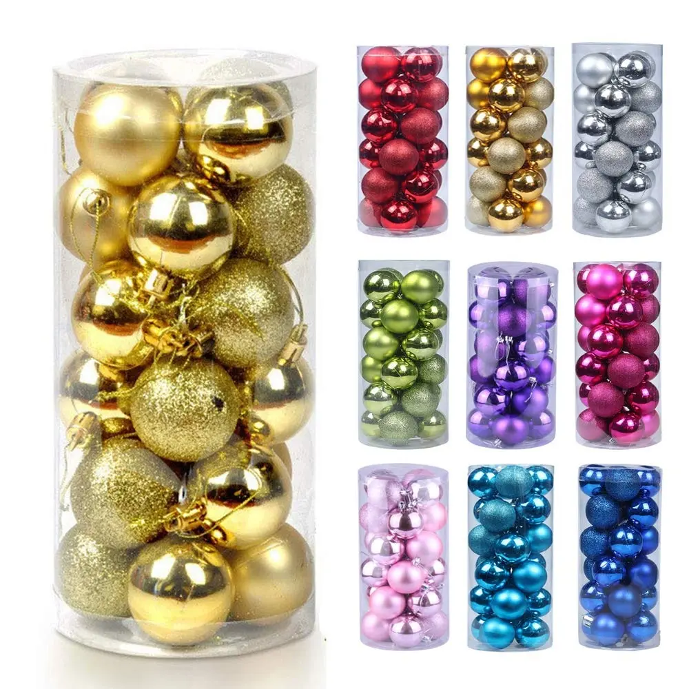Combo 6 quả châu trang trí Noel. trang trí Giáng Sinh