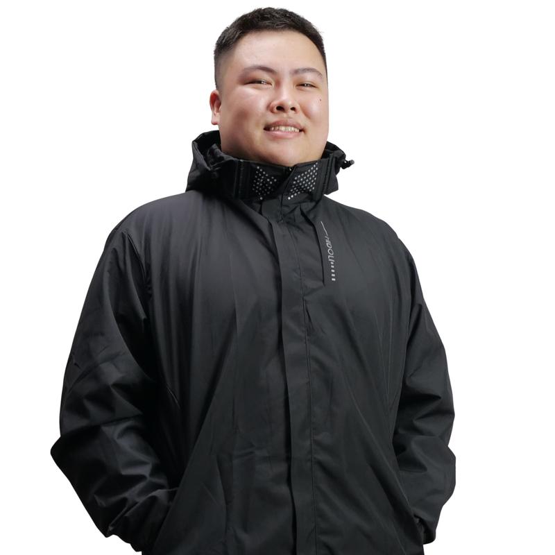 Áo khoác gió chống nước có nẹp mũ chắn gió, tháo dời mũ dành cho người béo BSCOUTURE BIGSIZESTUDIO BIGSIZENAM ĐỒ NAM BÉO Menswear áo gió  julido Jacket
