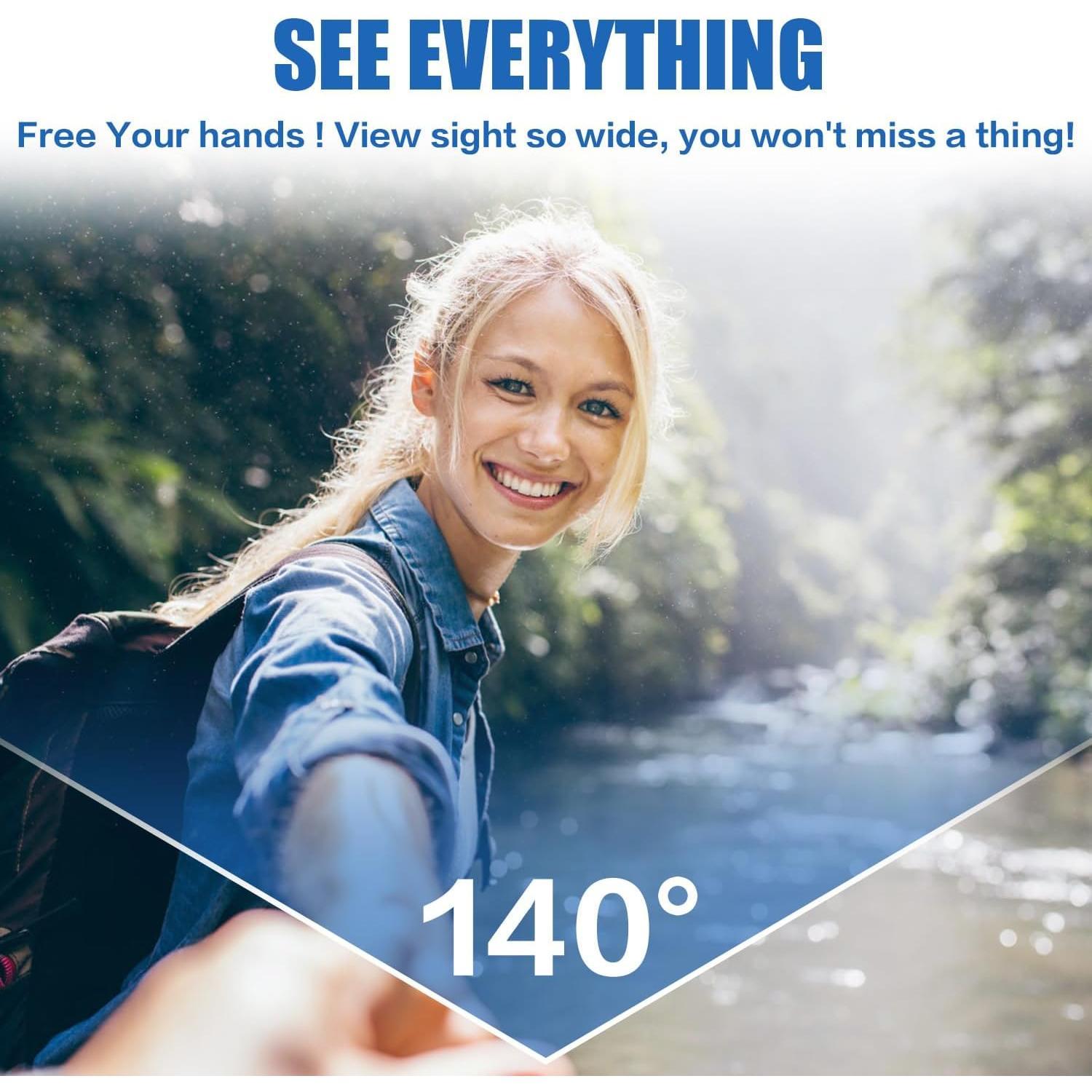 4K HD FPV Smart Glasses WIFI Camera 1080P Video Recording Mini Wireless Bodycam Vlogging POV Action Sports Motorcycle Cycling - Image 5