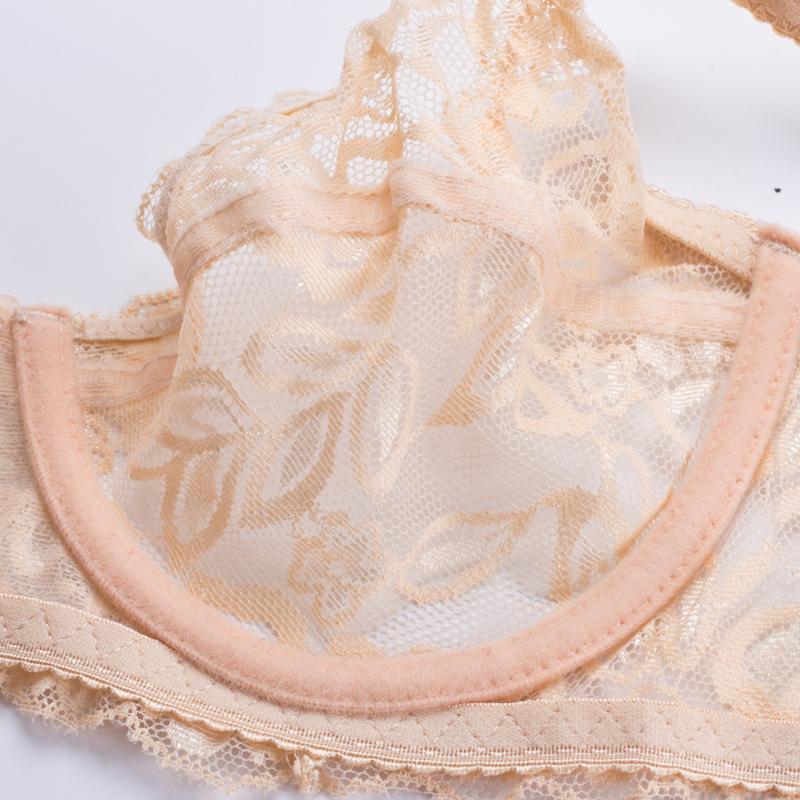 Product Introduction of Áo Ngực Ren khoét Dành Cho Nữ, Gợi Cảm, Không Có Đệm, Đẩy Lên, Có Gọng, Ngoại Cỡ, Áo Ngực, Cúp B / C 34-40 15