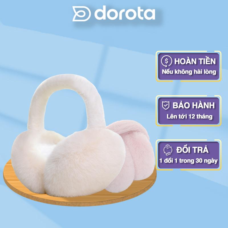 Chụp tai giữ ấm, bịt tai lông mùa đông gấp gọn mềm mại và thoải mái bảo vệ đôi tai khỏi giá rét mùa đông CT