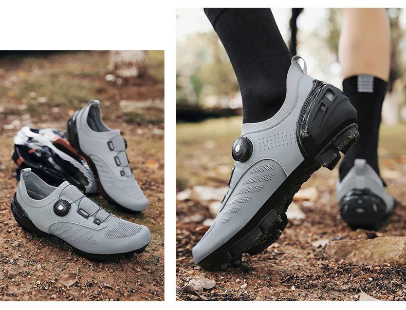 Product Introduction of New cycling shoes for men ultralight road bike shoes non-slip wear-resistant professional sport shoes outdoor sports mountain bike bycling shoes MTB size 36-47 47