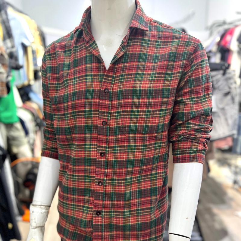 Áo  sơmi nam kẻ caro chất cotton dạ mềm  mịn  thoáng mát với form Slimfit ôm  vừa phải  mặc tôn dáng trẻ trung lịch thiệp Menswear Có Cổ Shirt sominam congso aonam depgiatot sơ sọc mi micaro 3