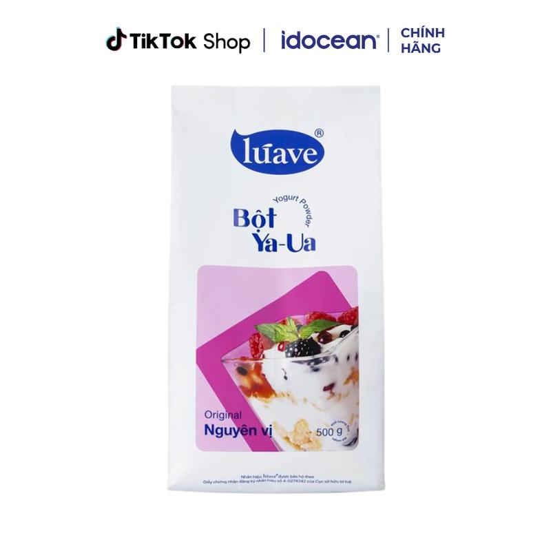 (Date 08/2025) Bột Sữa Chua LÚAVE - Bột Yogurt/ Yaua 500g (Thay Thế Sữa Chua Truyền Thống, Làm Sinh Tố, Đá Xay, Yaua)