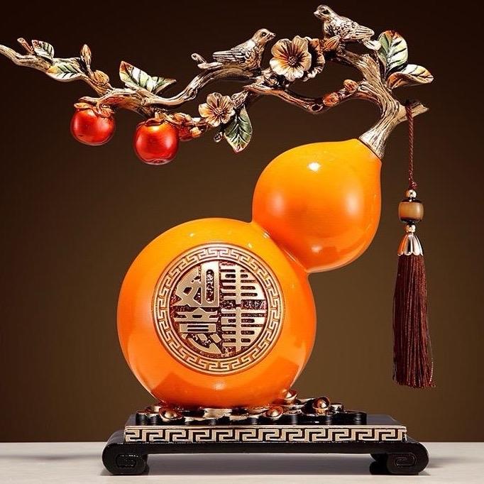 Quả HồLô Phong Thuỷ Mọi Việc Như Ý Đồ Trang Trí Kệ Tủ Decor Phòng Phòng Khách Trang Trí Nhà( Chỉ Trưng Lẻ 1 Quả)