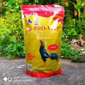 Hi Pro Vite 595 Gabah Multivitamin Pakan Ayam Bangkok Dewasa Campuran Vitamin dan Stimulan Plus Nutrisi